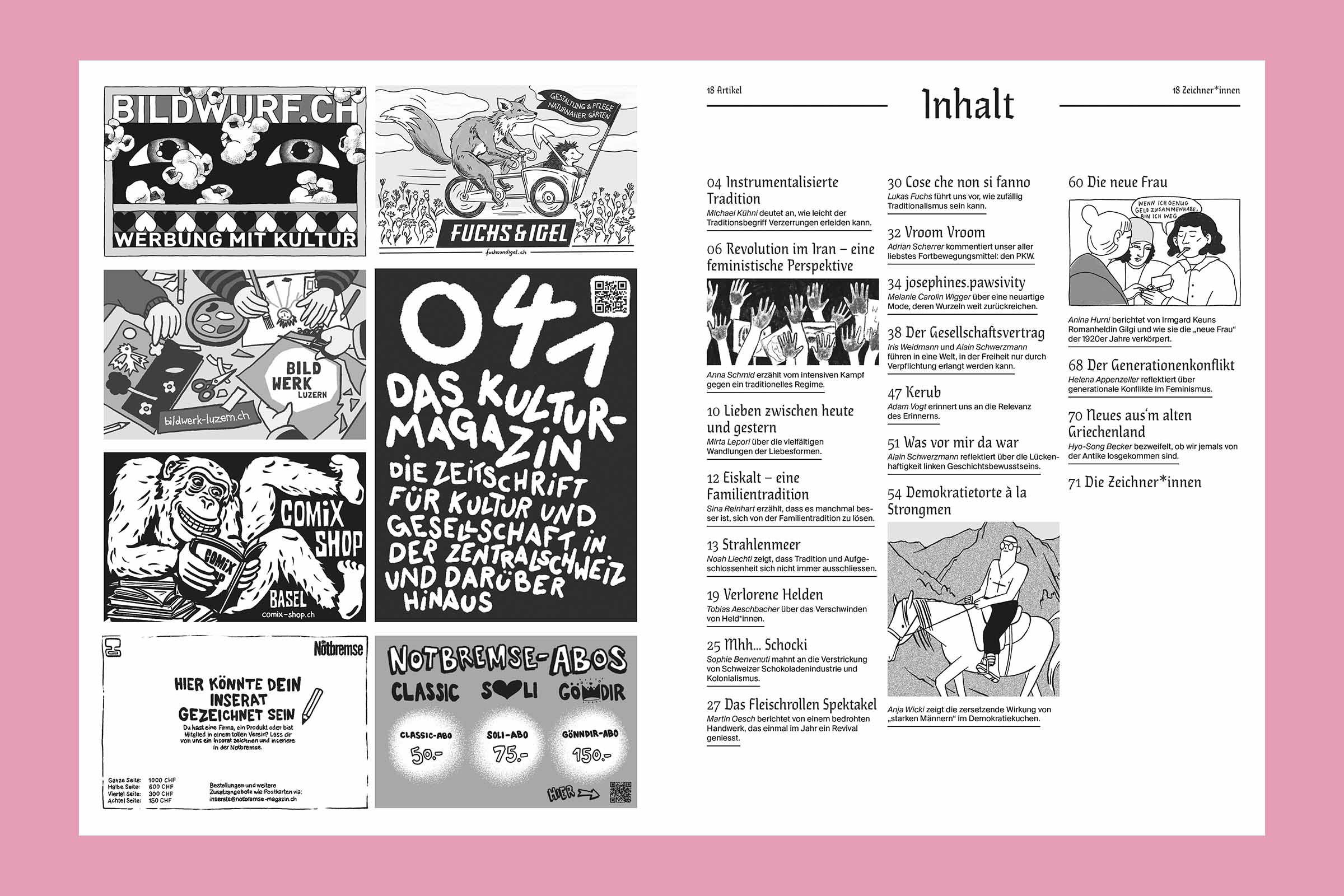 notbremse comic magazin